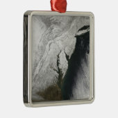 Een strenge winter storm 2 metalen ornament (Rechts)