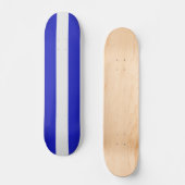Eén Stripe Longboard Skateboard (Voorkant)