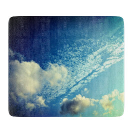 Een strooi van wolken snijplank