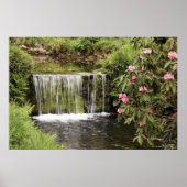Een stroom en waterval in het natuurpark Dartmoor Poster (Voorkant)
