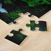 Een stroom in een oerbos legpuzzel (Zijkant)