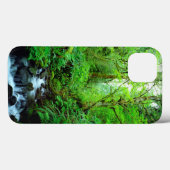 Een stroom in een oud-groeibos Case-Mate iPhone case (Achterkant (horizontaal))