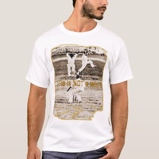 Een Stropdas is geen win T-shirt (Voorkant)