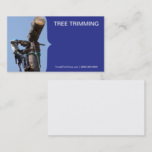 Een structuurservice afsluiten visitekaartje (Voorkant / Achterkant)