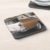 Een Studebaker Silver Hawk Classic Car geparkeerd  Drankjes Onderzetter (Linkerzijde)