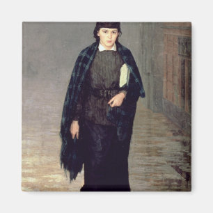 Een student, 1883 magneet