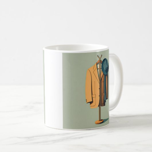 Een studie in contrast koffiemok (Voorkant rechts)