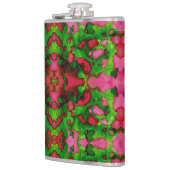 Een studie in roze en groen heupfles (Links)