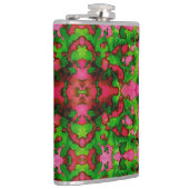 Een studie in roze en groen heupfles (Rechts)