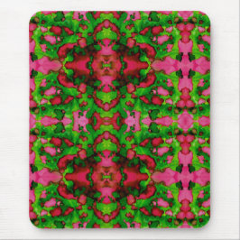 Een studie in roze en groen muismat