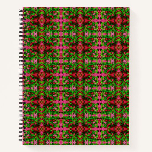 Een studie in roze en groen notitieboek (Voorkant)