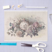 Een studie in Rozen en tijdsafhankelijke papieren Tissuepapier (Craft)