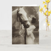 Een studie in Wit Kaart (Gele Bloem)