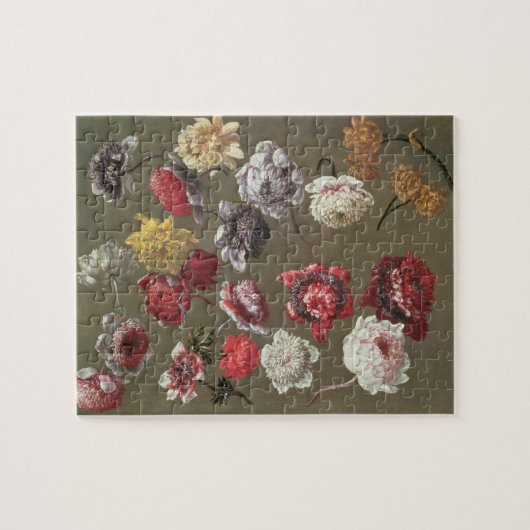 Een studie naar volken (olie op doek) legpuzzel (Horizontaal)