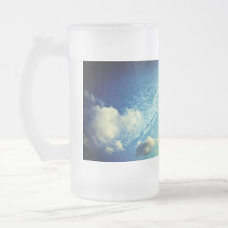 Een stuiflaag in de wolken matglas bierpul