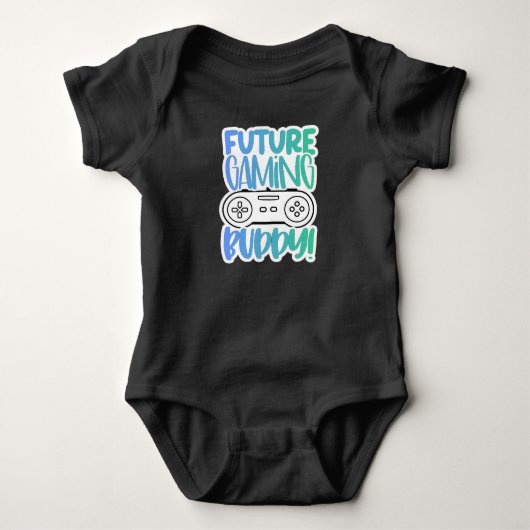Eén stuk Baby Bodysuit (Voorkant)