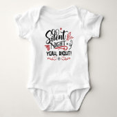 Eén stuk Baby Bodysuit (Voorkant)