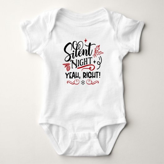 Eén stuk Baby Bodysuit (Voorkant)