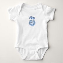 Eén stuk Baby Bodysuit Logo Gepersonaliseerd kledi