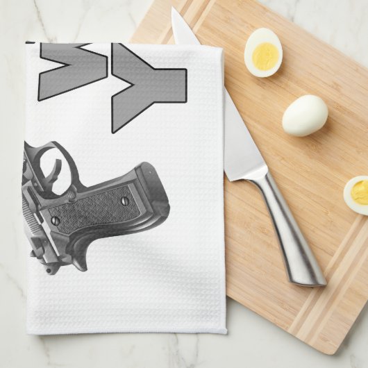 Een stuk bij je theedoek (Quarter Fold)