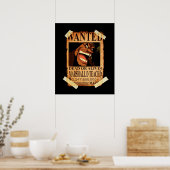 Eén stuk Blackbeard-bounty Poster (Keuken)