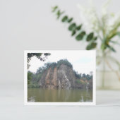 Een stuk briefkaart van Haven (Staand voorkant)