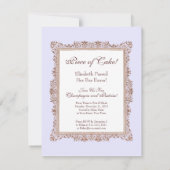 Een stuk Cake.  Afstuderen, balkexamen Kaart (Achterkant)