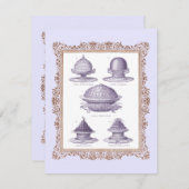 Een stuk Cake.  Afstuderen, balkexamen Kaart (Voorkant / Achterkant)