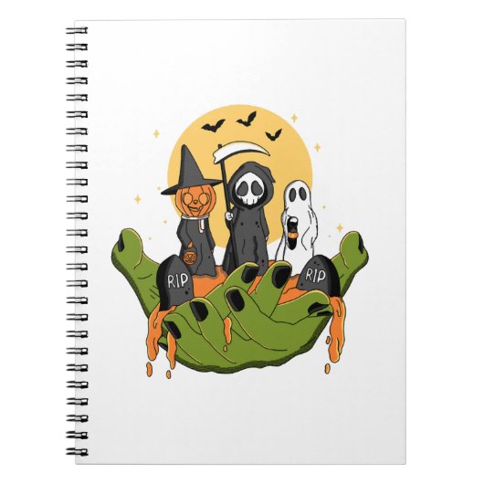 Een stuk Halloween Notitieboek (Voorkant)