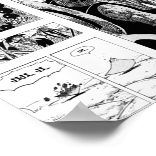 één stuk kant animeren poster (Hoek)