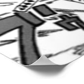 één stuk manga poster (Hoek)