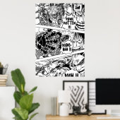 één stuk manga poster (Thuiskantoor)