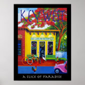 Een stuk paradijs poster (Voorkant)