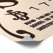 Eén stuk Sanji 2de wilde Poster (Hoek)