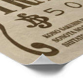 Eén stuk Trafalgar Law wilde Poster (Hoek)