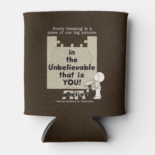 Een stuk van het Grote Afbeelding Blikjeskoeler (Voorkant)