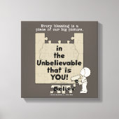 Een stuk van het Grote Afbeelding Canvas Afdruk (Voorkant)