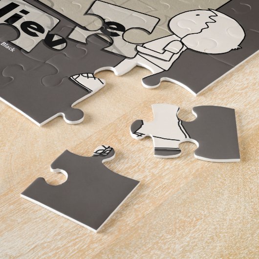 Een stuk van het Grote Afbeelding Legpuzzel (Zijkant)