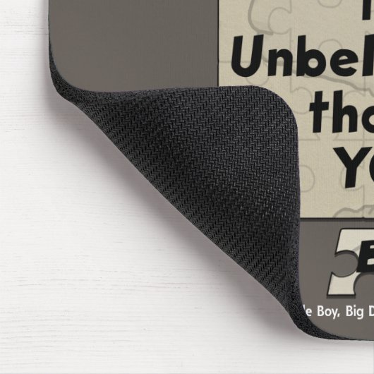 Een stuk van het Grote Afbeelding Muismat (Hoek)