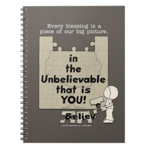 Een stuk van het Grote Afbeelding Notitieboek