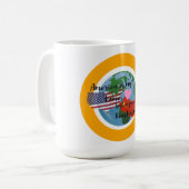 Een stuk van mijn hart is in China 15oz Mok (Voorkant links)