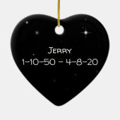 Een stuk van mijn Ornament voor het herinneren van (Achterkant)