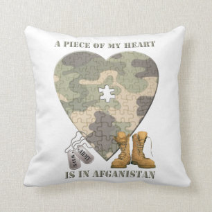 Een stuk van mijn vrouw van het Heart Army Pillow Kussen
