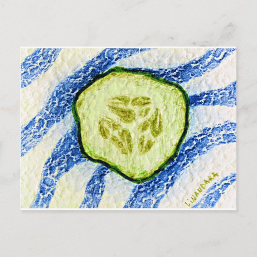 Een stuk zomer briefkaart (Voorkant)