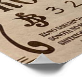 Eén stuk Zoro Gezocht Poster (Hoek)