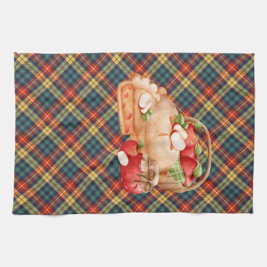 Een stukje Apple Pie Theedoek (Horizontaal)