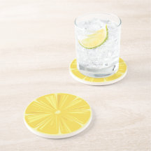 Een stukje gele leemon