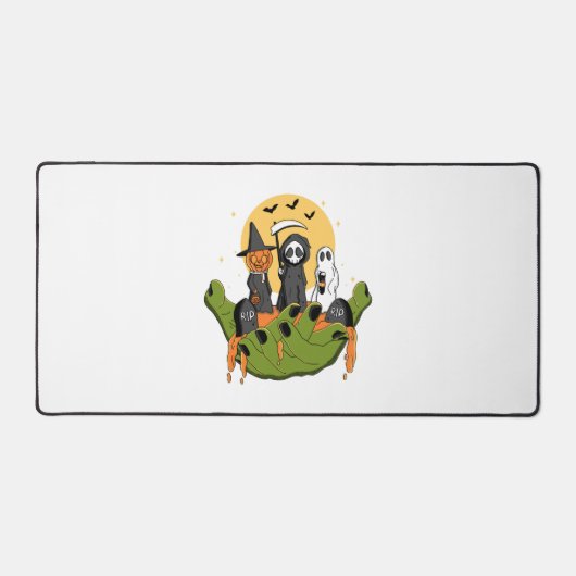 Een stukje Halloween Bureaumat (Voorkant)