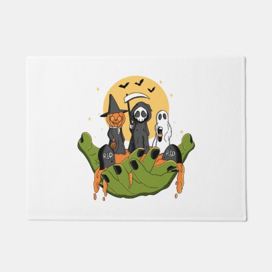 Een stukje Halloween Deurmat (Voorkant)