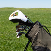 Een stukje Halloween Golfheadcover (Insitu)